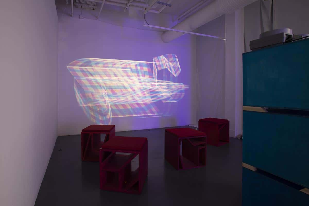 installation view "Strange Loops", 2020. Photo credit Jessica Smolinski.