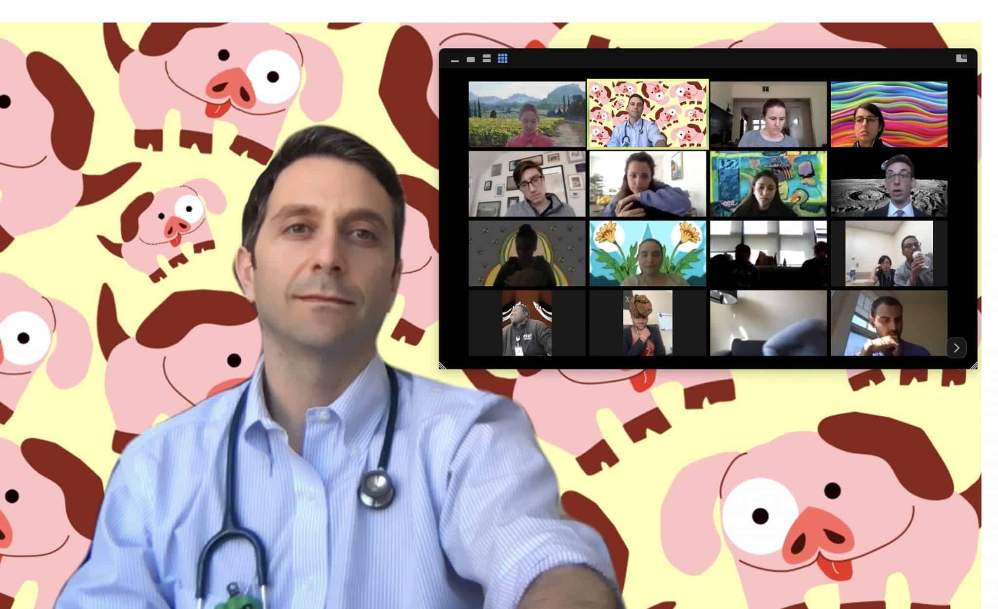Healthcare professionals using Project Zoomie.
